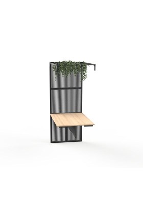 6400-0006-0026 Lattice Table, Wall Mounted, 4P_1